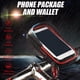 thumbnail image 1 of Fiudx Bolsa Impermeable para Manillar, Diseño Impermeable, Protección de Pantalla Sensible, Rotación de 360 Grados, Funda y Cartera para Teléfono, Accesorio para Ciclismo de Aventura, Compatible con, 1 of 7