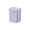 Purple, variant on Tepsmf Macaron Color Rectangular Storage Box with Lid Desktop Plastic Small Organizer Container for Pens Crafts Desk Supplies