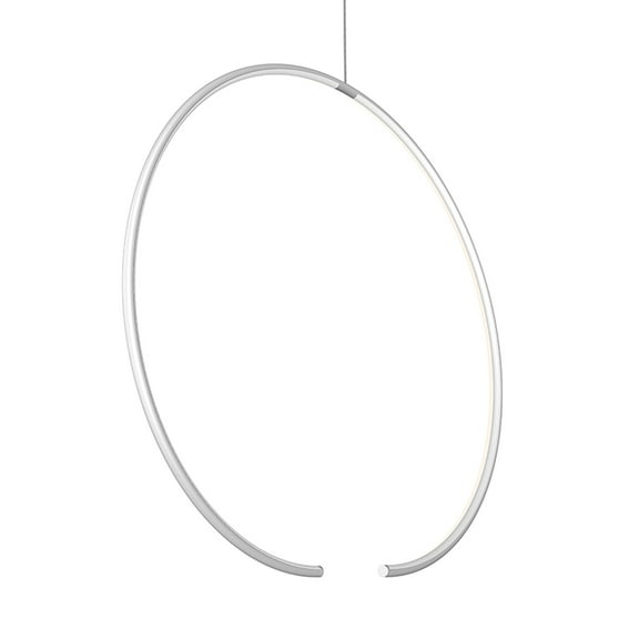 Sonneman 3151 Torc 25" Wide Led Abstract Pendant - White