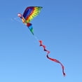 thumbnail image 3 of Zeiwohndc 55.12x30.71in Portable Parrot Kite Toy Bright Color Nylon Made Yard Games, 3 of 6