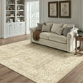 thumbnail image 3 of BERTHMEER 5'x7' Area Rugs for Living Room Kitchen Bedroom Rugs Non Slip Washable Vintage Beige Carpets Oriental Distressed Home Office Dorm Dining Room Traditional Distressed Throw Rugs, 3 of 8