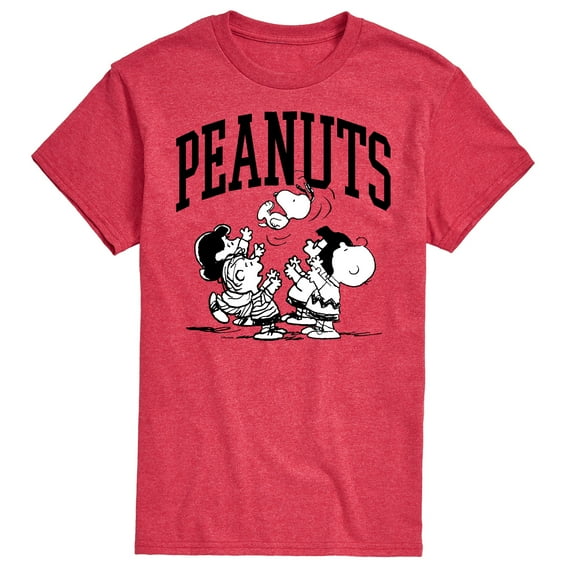 Peanuts - Collegiate Art - Men's Short Sleeve Graphic T-Shirt
