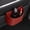 Red, variant on Leather Car Door Cup Holders Multifunctional Bin Storage Box Hanging Organizer with Clip-on Mounting for Easy Access to Drinks, Phones, and Small Items for Car Organization,Black