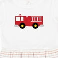 thumbnail image 4 of Inktastic Fire Truck Childs Fireman Girls Toddler Dress, 4 of 5