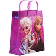 3 Disney Frozen Large Plastic Reusable Gift Goodie Party Favors Bags 12