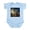 Sky Blue, variant on - Tarantula Nebula Galaxy Space Photo Body Suit - Baby Light Bodysuit, Size Newborn - 24 Months