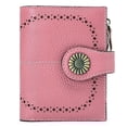 thumbnail image 1 of Cartera corta de estilo europeo y americano para mujer con cremallera y hebilla a la moda, 1 of 4