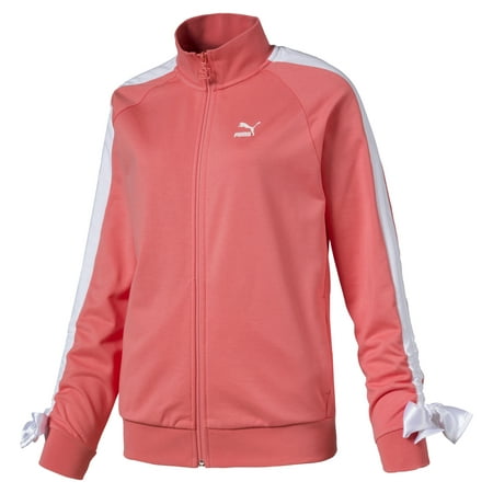 Puma Women's Bow Track Jacket Shell Pink 850234-11