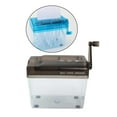 thumbnail image 4 of ZLight Shredder Small Hand Cranked Portable 1 Sheet Plastic Container for Household, 4 of 6