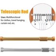 thumbnail image 3 of Samll Tension Rods For Curtains,adjustable Short Curtain Rod,aluminium Alloy Curtain Rod - Q37, 3 of 5
