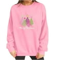 thumbnail image 5 of Craaazy Women's Christmas Shirt Long Sleeve Merry Christmas Sweatshirts Casual Pullover Tops Gifts, 5 of 9