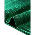 thumbnail image 5 of Agnes Orinda Women's Plus Size Tops Round Neck Sleeveless Party Clubwear Holographic Shiny Metallic Tank Top 1X Dark Green, 5 of 8