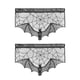 thumbnail image 1 of 2 piezas de tela de la chimenea de Halloween Decoración Bat Tela de araña Tela de la estufa de encaje para sala de estar chimenea (Negro), 1 of 5