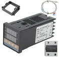 thumbnail image 4 of PID Thermostat Temperature Controller, 100-240V Intelligent Digital Temperature Controller High Accuracy  for Incubator for Farm Breeding 25A,40A, 4 of 7