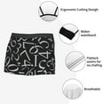 thumbnail image 3 of Yiaed Numbers Print Men's Soft Cotton Boxer Shorts Breathable Boxers Underwear Moisture-Wicking Underwear Stretch Boxer Briefs for Man-Small, 3 of 5