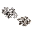 thumbnail image 4 of Rongfmy 20 Sets Plastic Turquoise Rivets Studs for Bag DIY Leather Craft - Black, 7mm, 4 of 6