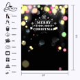 thumbnail image 2 of ABPHOTO Polyester 5x7ft Merry Christmas Backdrop Colored Halo Backdrop Ink Black Photography Background Studio Props, 2 of 5