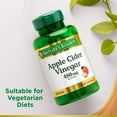 thumbnail image 5 of Nature’s Bounty Apple Cider Vinegar Supplement, 480 mg, 200 Tablets, 5 of 9