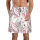 thumbnail image 1 of Balery Romantic Travel In Paris Traje de Baño Estilo Hawaiano para Hombre, Shorts de Secado Rápido con Bolsillos-X-Large, 1 of 6
