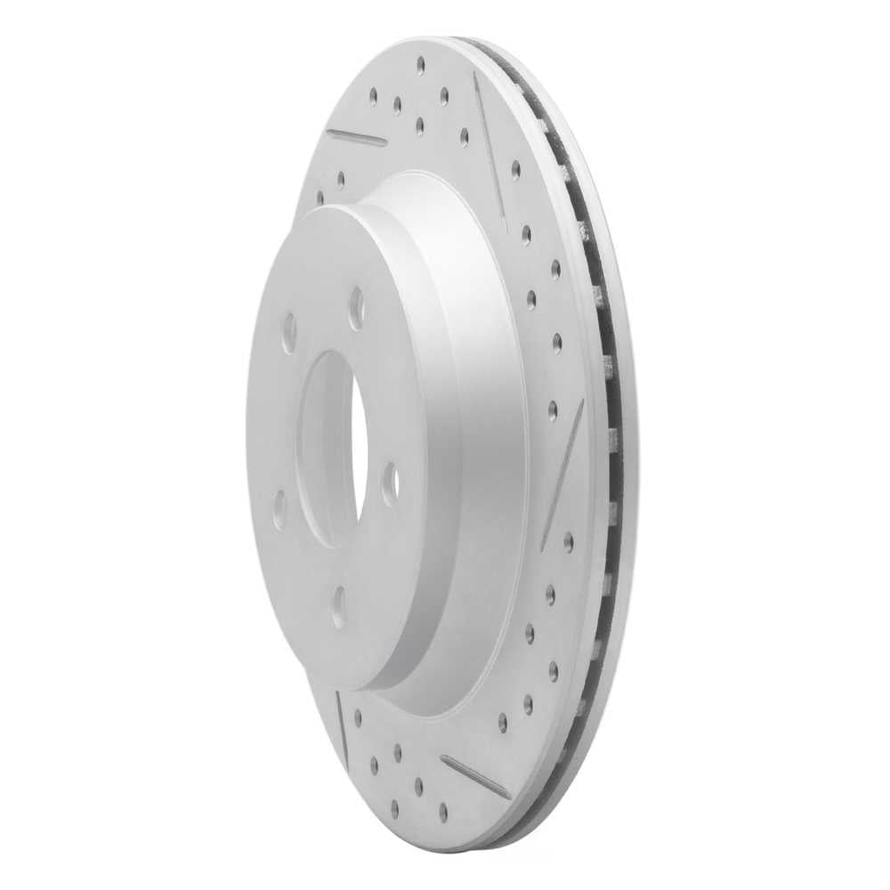 Dynamic Friction Company 830-54037R DFC Geoperformance Rotor - Drilled and Slotted