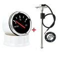 thumbnail image 1 of 52MM Water Level Gauge With Water Level Sensor 100MM 125MM 150MM 200MM 300MM 400MM 0-190ohm Water Liquid Tank Level Indicator ,Easy to Install, 1 of 7