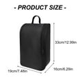 thumbnail image 5 of AOOOWER Breathable Sports Shoe Storage Case Water Zippered Canvas Footwear Organiser with Reinforced Handles, 5 of 7