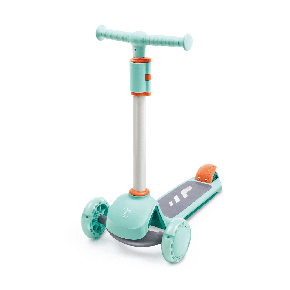 Patineta Hape Turquesa Tres Ruedas Bodega Aurrera en línea