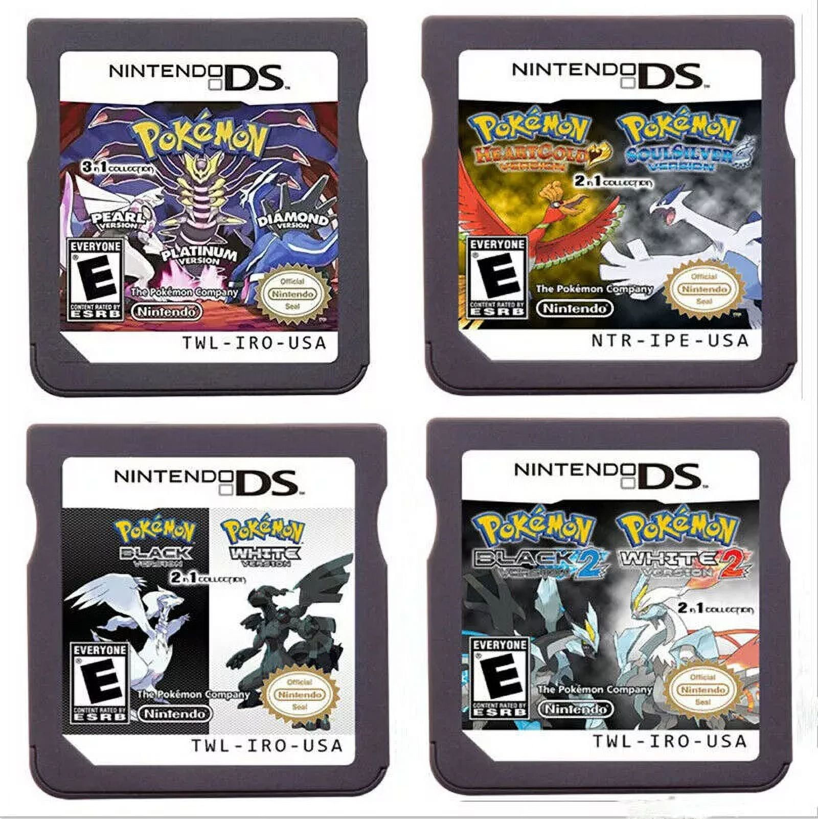 Diamond Pearl Black 2 White 2 Pokemon DS Walmart