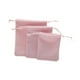 thumbnail image 2 of 3x bolsas de almacenamiento de bolsas de joyería, bolsa de embalaje reutilizable, bolsas de maquillaje cosmética livianas favor rosa, 2 of 8