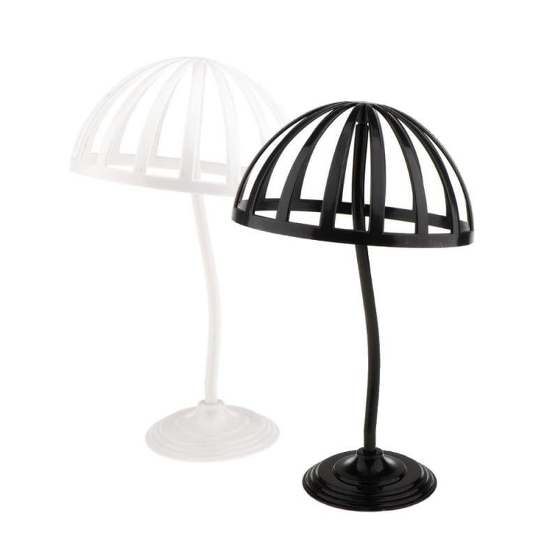 Freestanding Wig Hat Cap Storage Display Holder Rack Dryer Stand Organizer 1pc