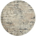 thumbnail image 2 of Nourison Concerto Abstract Beige/Grey 4' x round Area Rug, (4 Round), 2 of 8