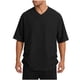 thumbnail image 1 of Camiseta de Manga Corta Color Sólido Casual Suelto Transpirable Cuello en V Top para Hombres, 1 of 9