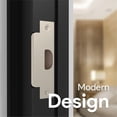 thumbnail image 3 of Mega Handles Standard ASA Strike Plate for Doors | Stainless Steel with Easy Installation Mounting Hardware, 3 of 5