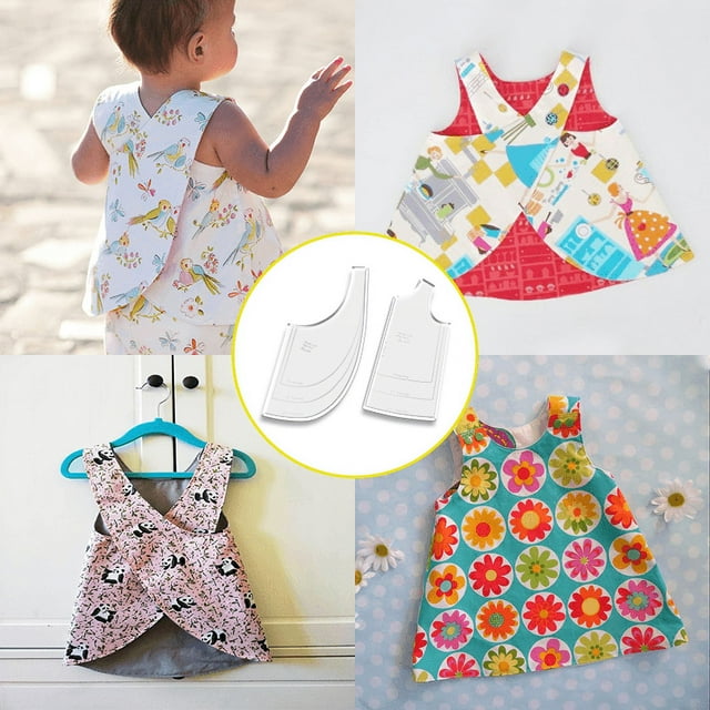 Ensemble de Gabarit pour Bébé, Gabarit Double Face, Design Réversible, Motifs Mignons, pour Enfants, Bricolage, Activité Éducative, Fournitures d'Artisanat, Matériaux Certifiés Astm, Âge 2-6 Ans Tendance Hzhnb
