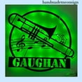 thumbnail image 3 of Handmadetneonsign Trombone Metal Sign, Trombone Metal Wall Art, Music Metal Home Wall Decor 037520, 3 of 5