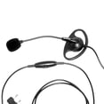 thumbnail image 2 of KHS-25 D Ring Ear Hanger w/Adjustable Boom Microphone Earpiece, 2 of 3