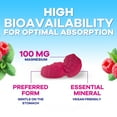 thumbnail image 4 of Magnesium Citrate Gummy Supplement, Improved Vegan Formula - High Absorption Magnesium Gummies for Adults & Kids - Mag Citrate Gummy Supplements - Delicious Raspberry Pomegranate Flavor - 120 Gummies, 4 of 11