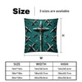thumbnail image 5 of Cross Throw Pillow Inserts Covers- Set of 2 Throw Pillows in Various Sizes (16x16, 18x18, 20x20 inches) with Stylish Patterns for Home Decor and Comfort - Pillow Inserts Included, 5 of 6