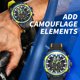thumbnail image 5 of MEGIR 2133 Reloj de cuarzo de moda para hombre Reloj de pulsera deportivo multifunción, 5 of 8