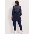 thumbnail image 2 of Avenue Women's Plus Size Pointelle Sweater Cardigan, 2 of 2