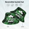 thumbnail image 2 of Balery St Patrick's day Sombreros para el sol para hombre y mujer, sombrero de pescador con UPF 50+, 2 of 6