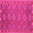 thumbnail image 1 of Ahgly Company Indoor Square Oriental Pink Traditional Area Rugs, 8' Square, 1 of 4