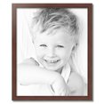 thumbnail image 2 of ArtToFrames 26" x 32" Honors Mahogany with Gold Picture Frame, 26x32 inch Brown Wood Poster Frame (WOM-5156), 2 of 7