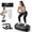black, variant on FLYBIRD Vibration Plate Exercise Machine, Whole Body Workout Vibration Platform for Lymphatic Drainage w/2 Resistance Band