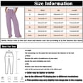 thumbnail image 7 of Women's Summer Linen Palazzo Pants Flowy Wide Leg Drawstring Baggy Lounge Trousers Beach Casual Yoga Long Pants with Pockets, 7 of 7