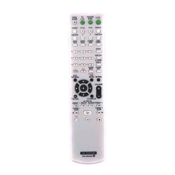 New RM-ADU005 For RMADU005 Audio/Video Receiver Remote Control DAVDZ230