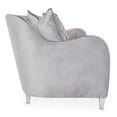 thumbnail image 5 of Michael Amini Roxbury Park 94"W Velvet Sofa in Steel Gray/Slate, 5 of 7