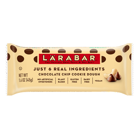 Larabar Chocolate Chip Cookie Dough Bars - Case of 8 - 8 OZ