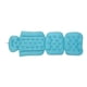 thumbnail image 5 of Almohada de baño de cuerpo completo para adultos, antideslizante, desmontable, lavable, con ventosas fuertes, color azul, 5 of 14