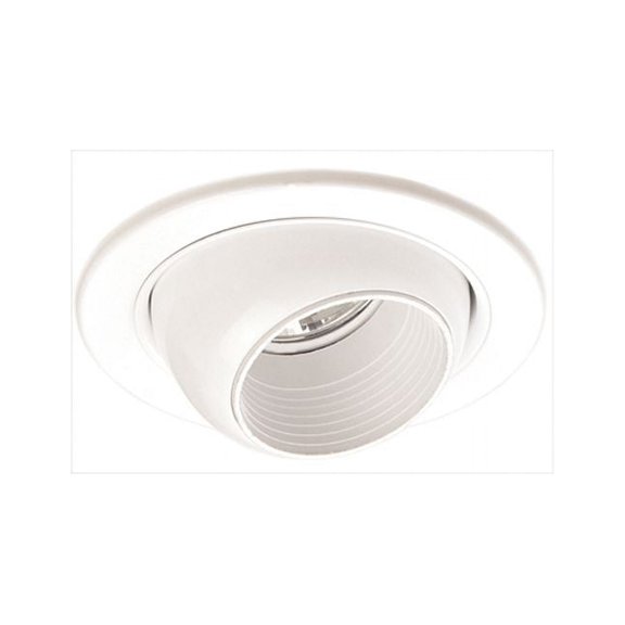 Elco El2698 3" Diecast Adjustable Eyeball Trim - White
